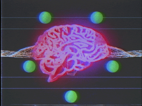 Animated brain