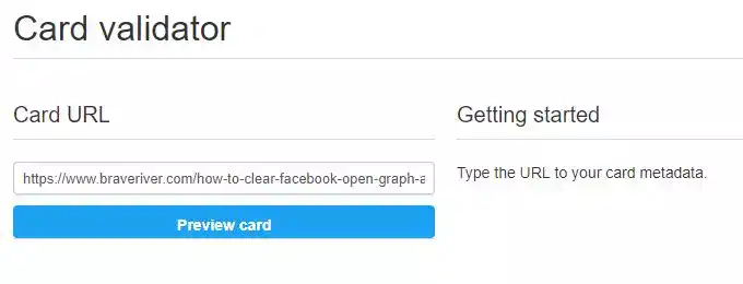 twitter card validator