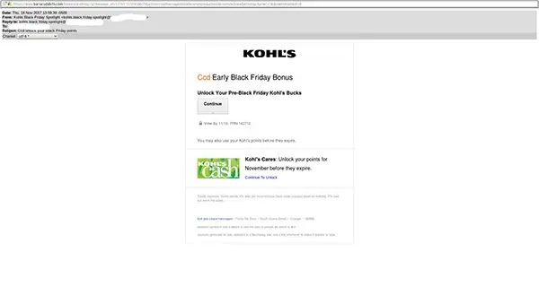phishing attack example