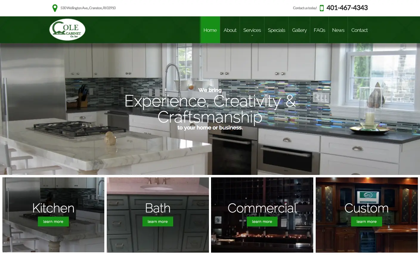 Responsive Website Design Example