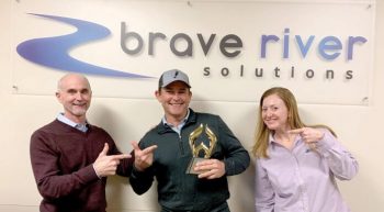 Brave River celebrating another award winning website